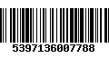 Código de Barras 5397136007788