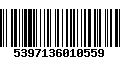 Código de Barras 5397136010559