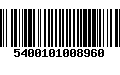 Código de Barras 5400101008960