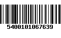 Código de Barras 5400101067639