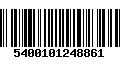 Código de Barras 5400101248861