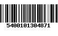 Código de Barras 5400101304871