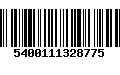 Código de Barras 5400111328775