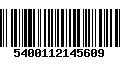 Código de Barras 5400112145609