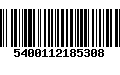 Código de Barras 5400112185308