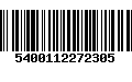 Código de Barras 5400112272305