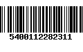 Código de Barras 5400112282311