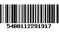 Código de Barras 5400112291917