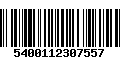 Código de Barras 5400112307557