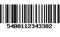 Código de Barras 5400112343302