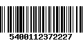 Código de Barras 5400112372227