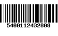 Código de Barras 5400112432808