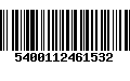 Código de Barras 5400112461532