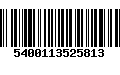 Código de Barras 5400113525813