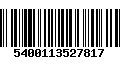 Código de Barras 5400113527817