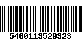 Código de Barras 5400113529323