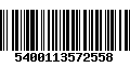 Código de Barras 5400113572558