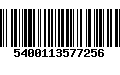 Código de Barras 5400113577256