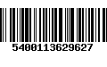 Código de Barras 5400113629627