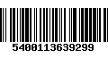 Código de Barras 5400113639299