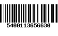 Código de Barras 5400113656630