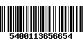 Código de Barras 5400113656654