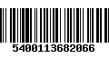 Código de Barras 5400113682066