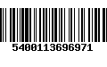 Código de Barras 5400113696971