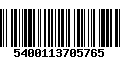 Código de Barras 5400113705765