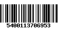 Código de Barras 5400113706953