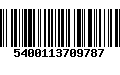 Código de Barras 5400113709787