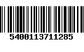 Código de Barras 5400113711285