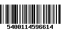 Código de Barras 5400114596614