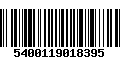 Código de Barras 5400119018395