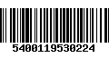 Código de Barras 5400119530224