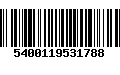 Código de Barras 5400119531788