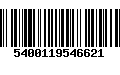 Código de Barras 5400119546621