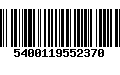 Código de Barras 5400119552370