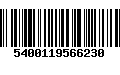 Código de Barras 5400119566230