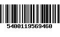 Código de Barras 5400119569460