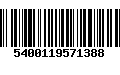 Código de Barras 5400119571388