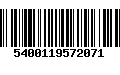 Código de Barras 5400119572071