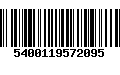 Código de Barras 5400119572095