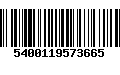 Código de Barras 5400119573665