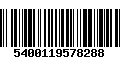 Código de Barras 5400119578288