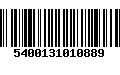 Código de Barras 5400131010889