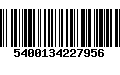 Código de Barras 5400134227956