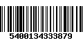 Código de Barras 5400134333879