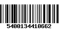 Código de Barras 5400134410662