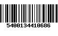 Código de Barras 5400134410686